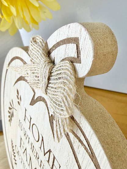 Etched Wooden Pumpkin plaque