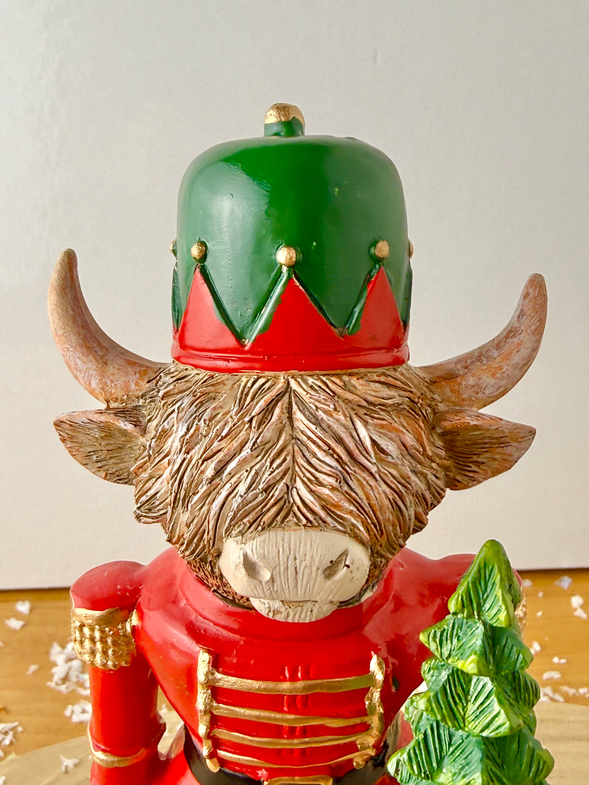 Highland Cow Christmas Soldier