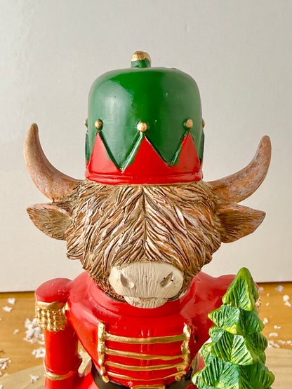 Highland Cow Christmas Soldier