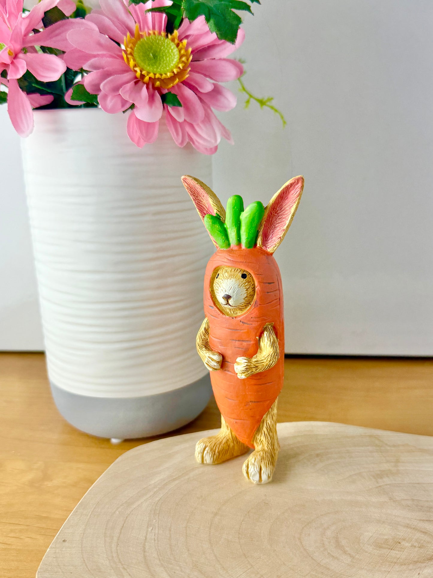 Jasper Rabbit in a carrot costume