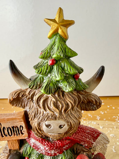 Highland Cow Christmas Tree Costume - 2 designs