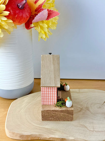 Autumn Wooden House - Trick or Treat