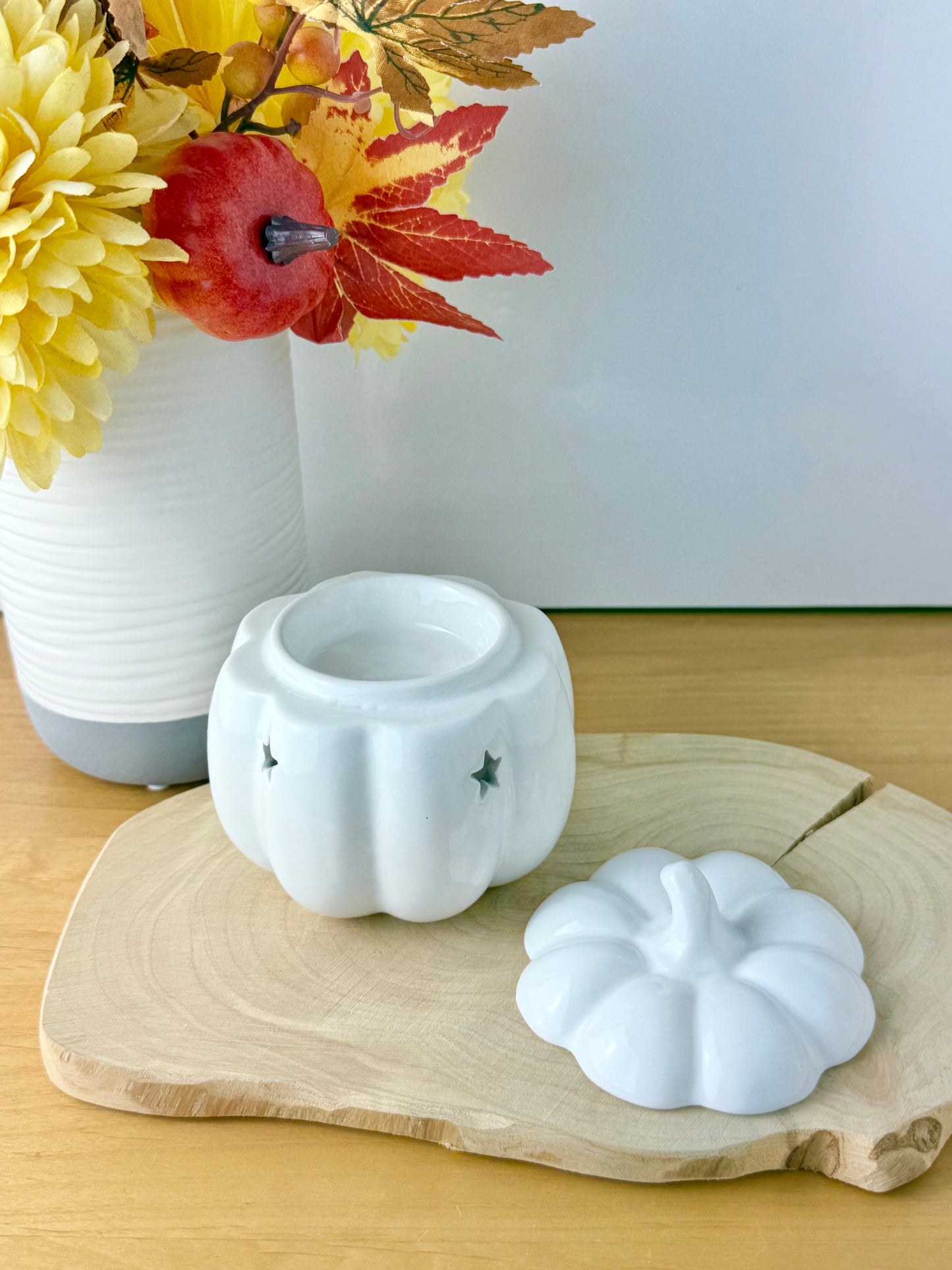 White Pumpkin Oil Burner