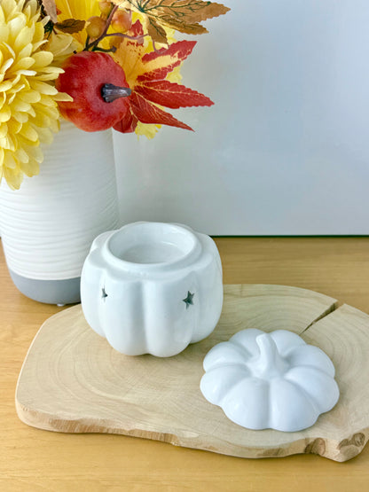 White Pumpkin Oil Burner
