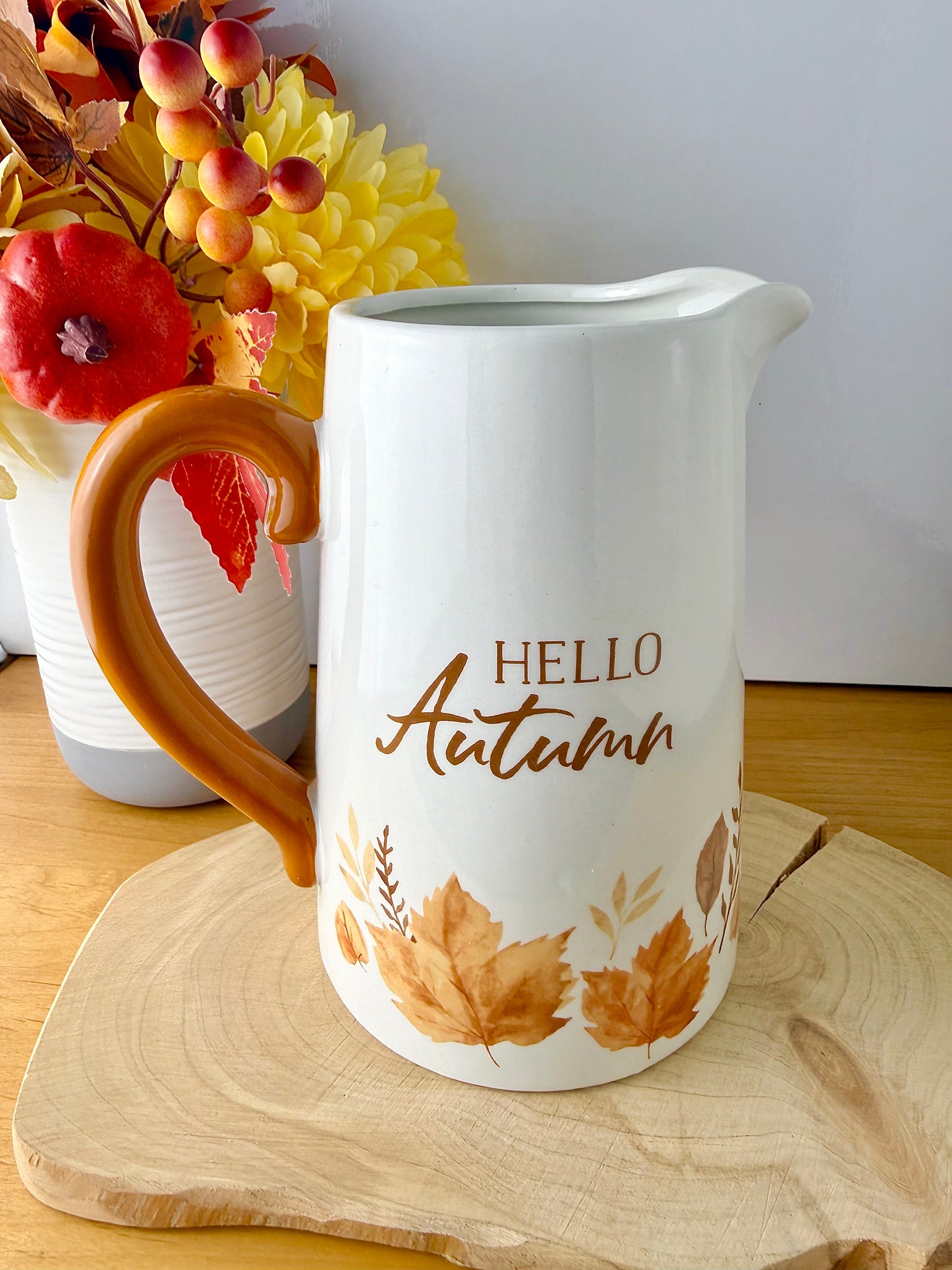 Hello Autumn Jug