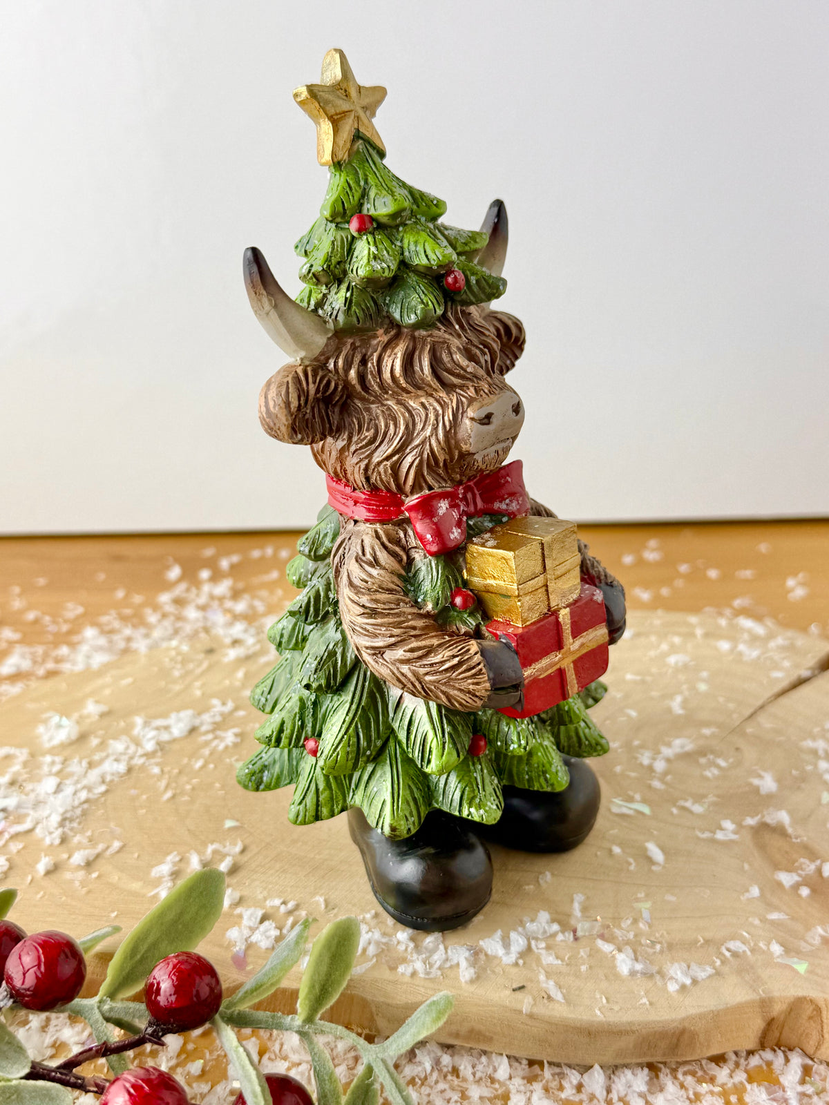 Highland Cow Christmas Tree Costume - 2 designs