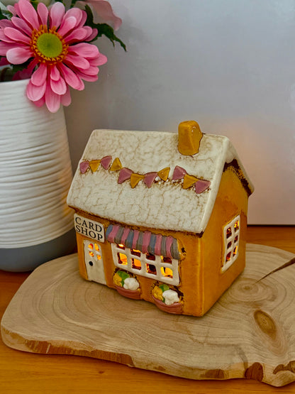 Village Pottery Card Shop Tea Light Holder