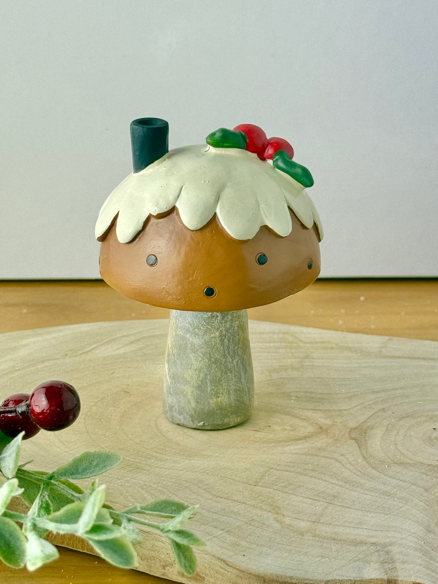 Christmas Pudding Mushroom