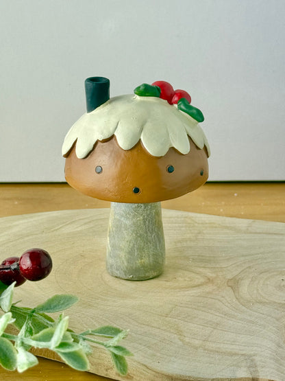 Christmas Pudding Mushroom