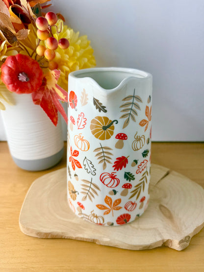 Autumn Leaves Jug