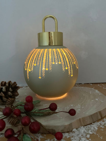 LED Baubles - 3 colours