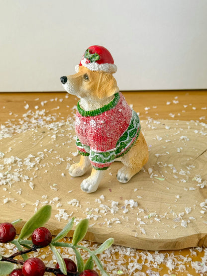 Santa Paws Festive Christmas Dog Ornaments - 4 designs