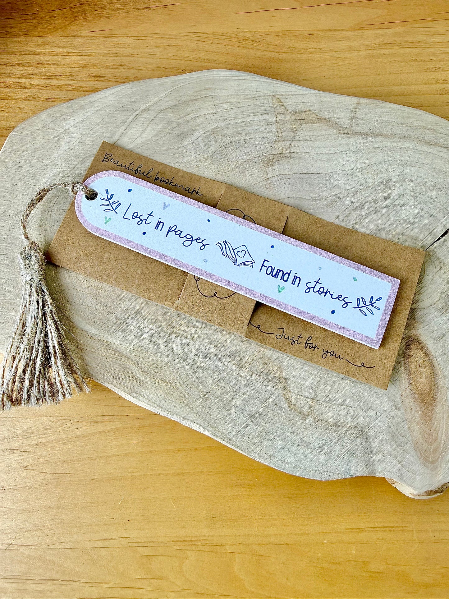 Gracefully Gifted Wooden Bookmarks - 4 designs