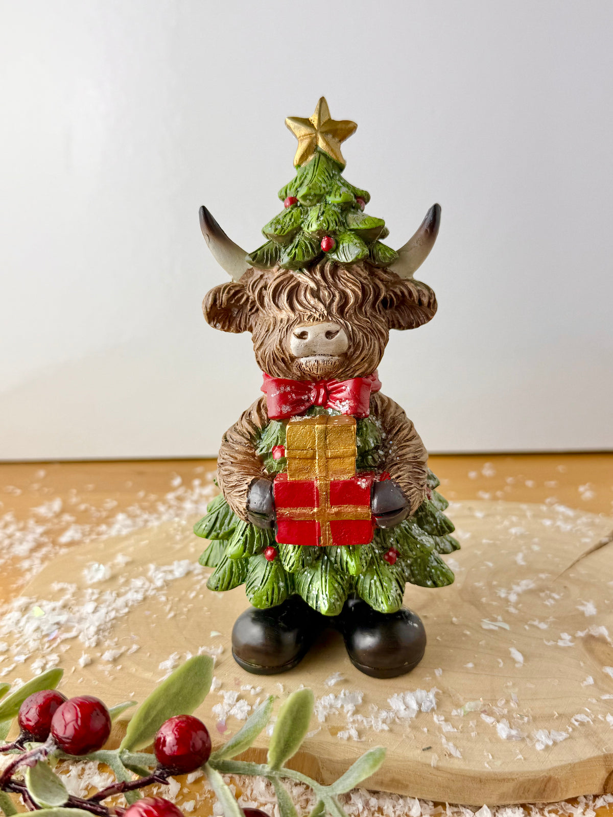 Highland Cow Christmas Tree Costume - 2 designs