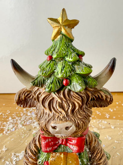 Highland Cow Christmas Tree Costume - 2 designs