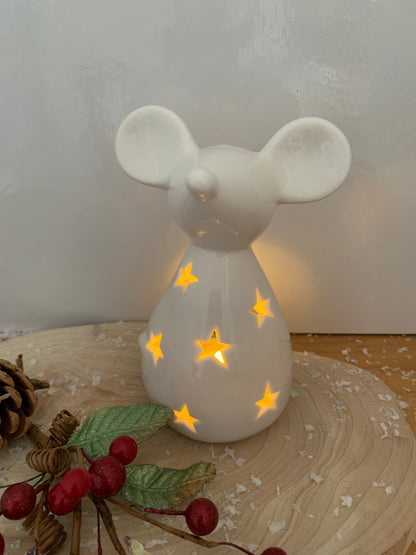 Starry Mouse Tealight Holder