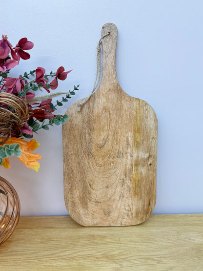 Wooden Fern Print Chopping Board