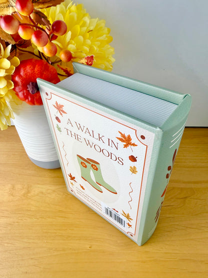 Cosy Chapter Wooden Book Box - A Walk in the Woods