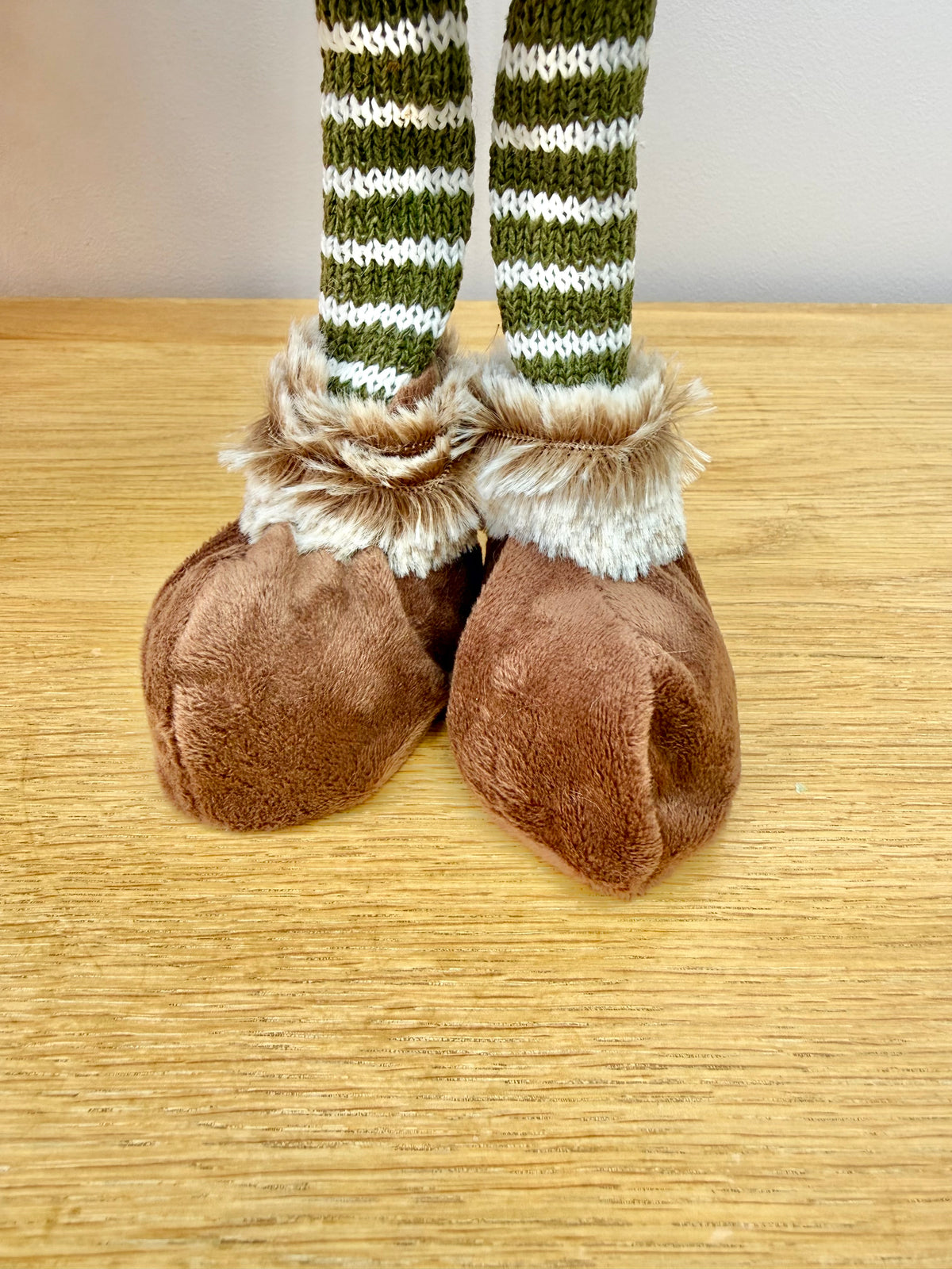 Christmas Fabric Mouse with Antlers - Standing or Sitting