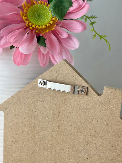 It's the Dogs House we just pay the mortgage wooden sign