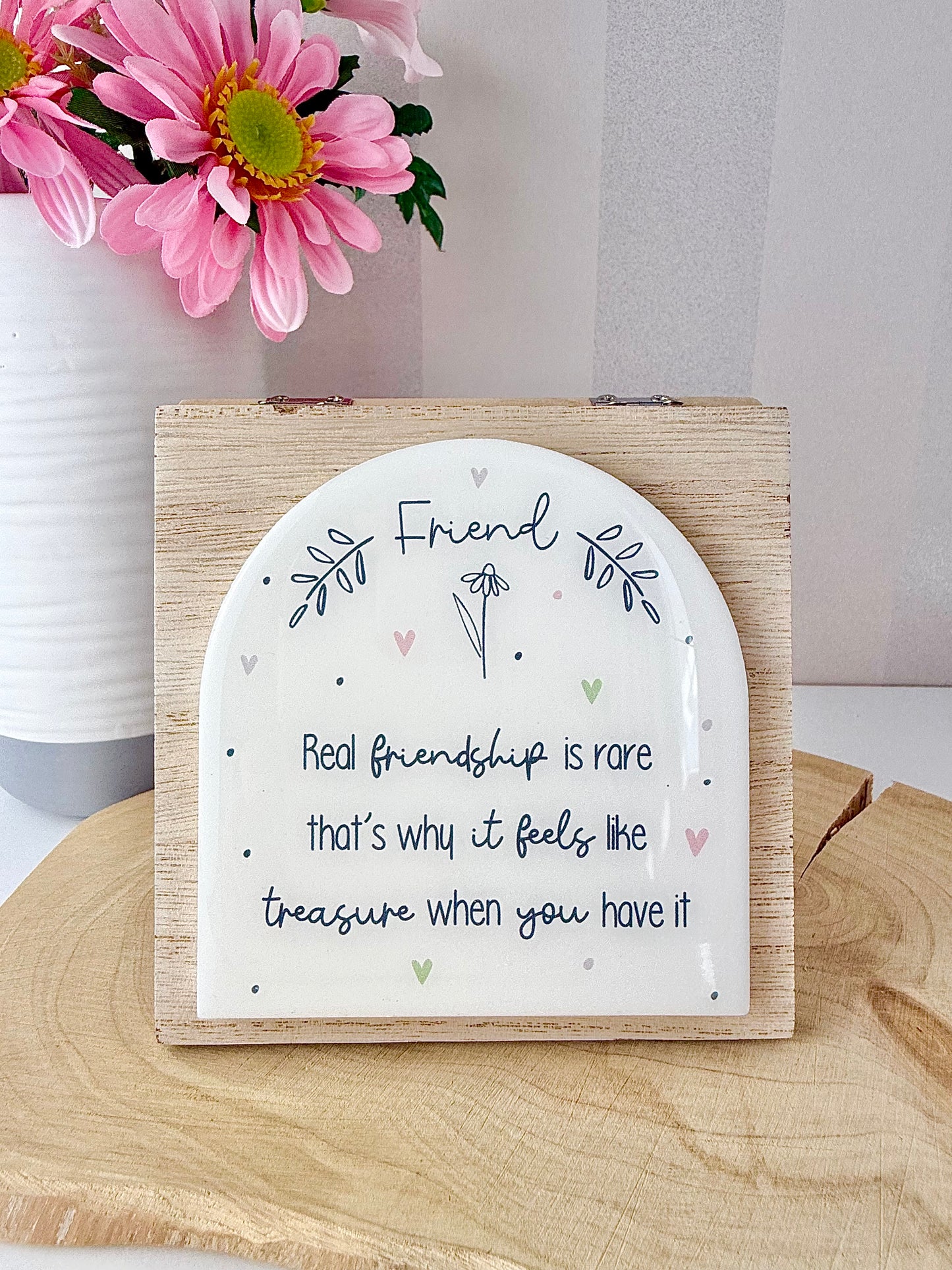 Gracefully Gifted - Wooden Sentiment Plaques - 6 designs