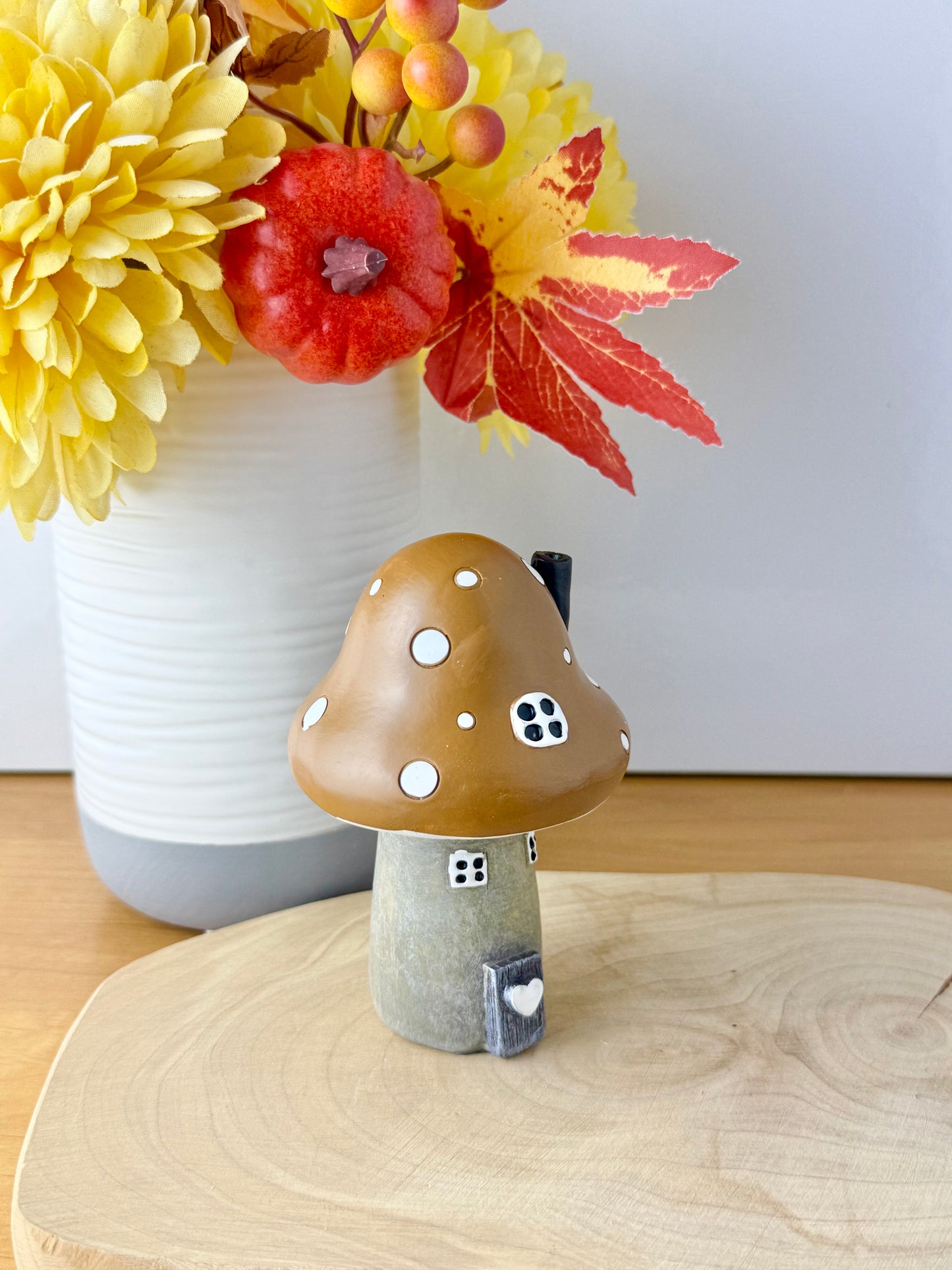 Brown Mushroom House