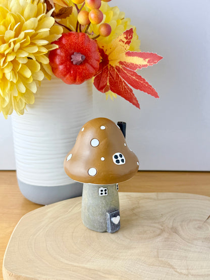Brown Mushroom House