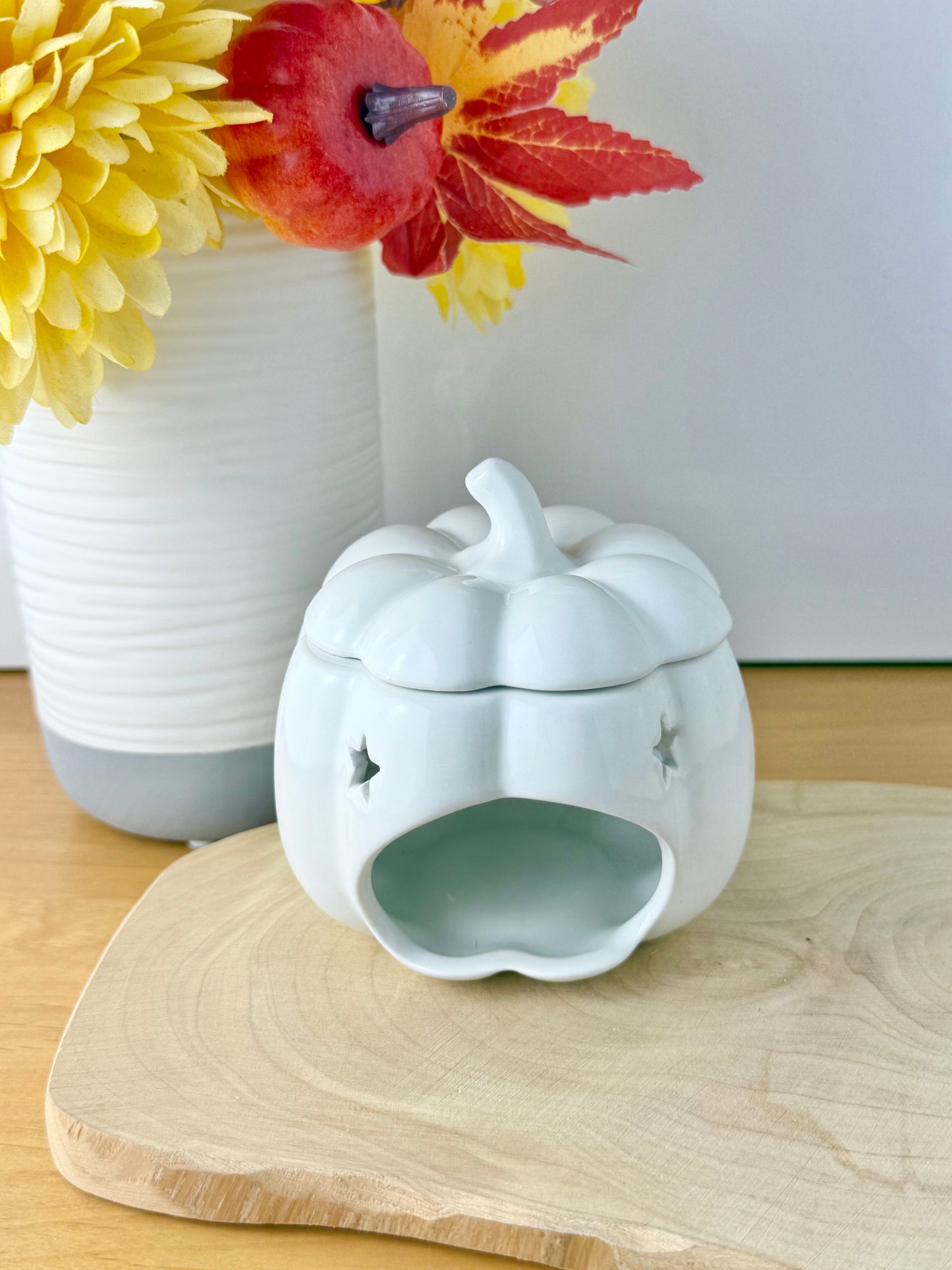 White Pumpkin Oil Burner