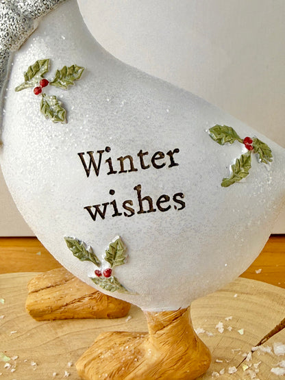 Christmas Sentiment Ducks
