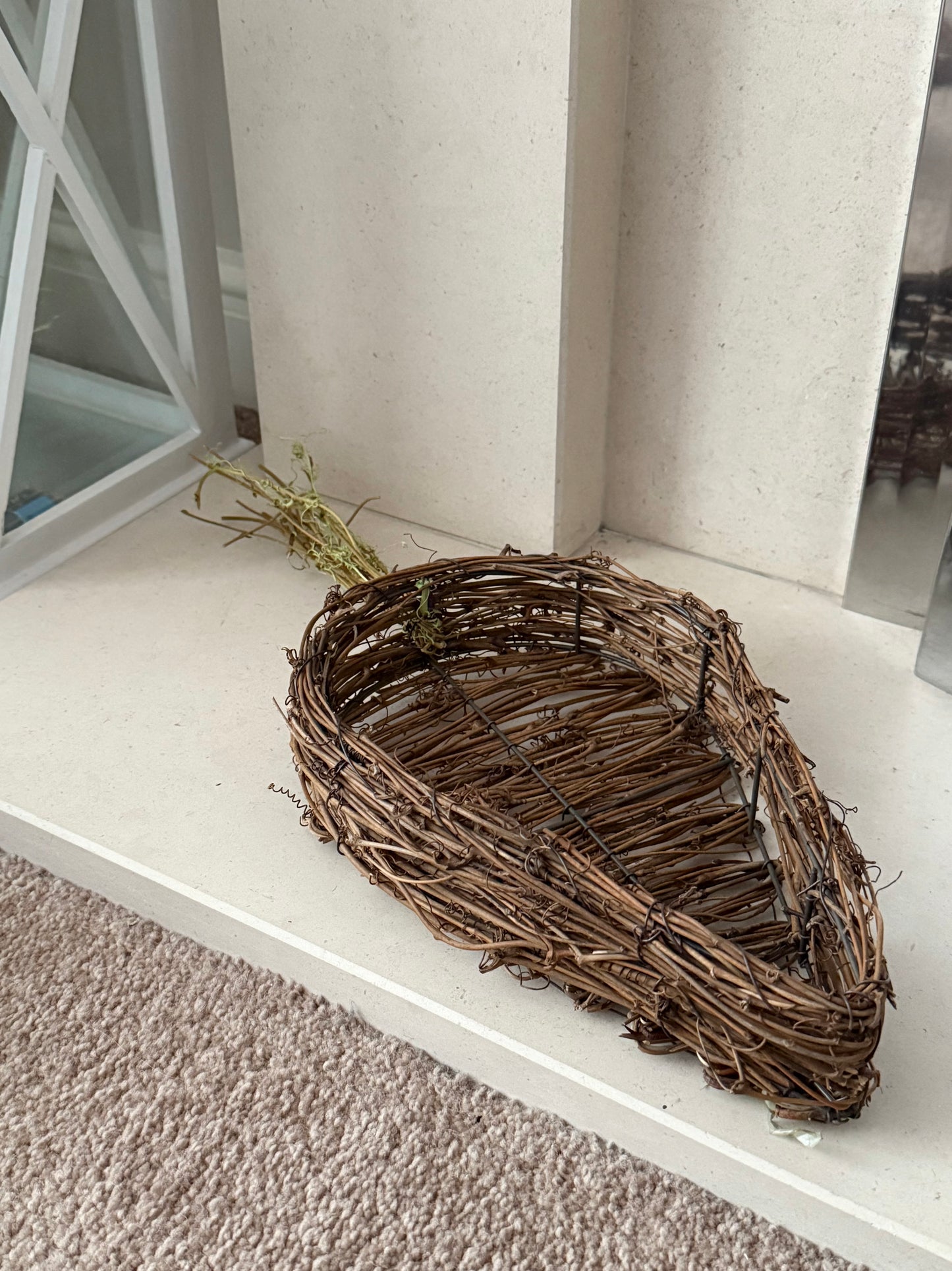 Rattan Carrot Tray