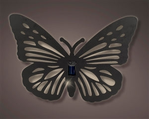 Light Up Cast Iron Wall Decorations - Butterfly