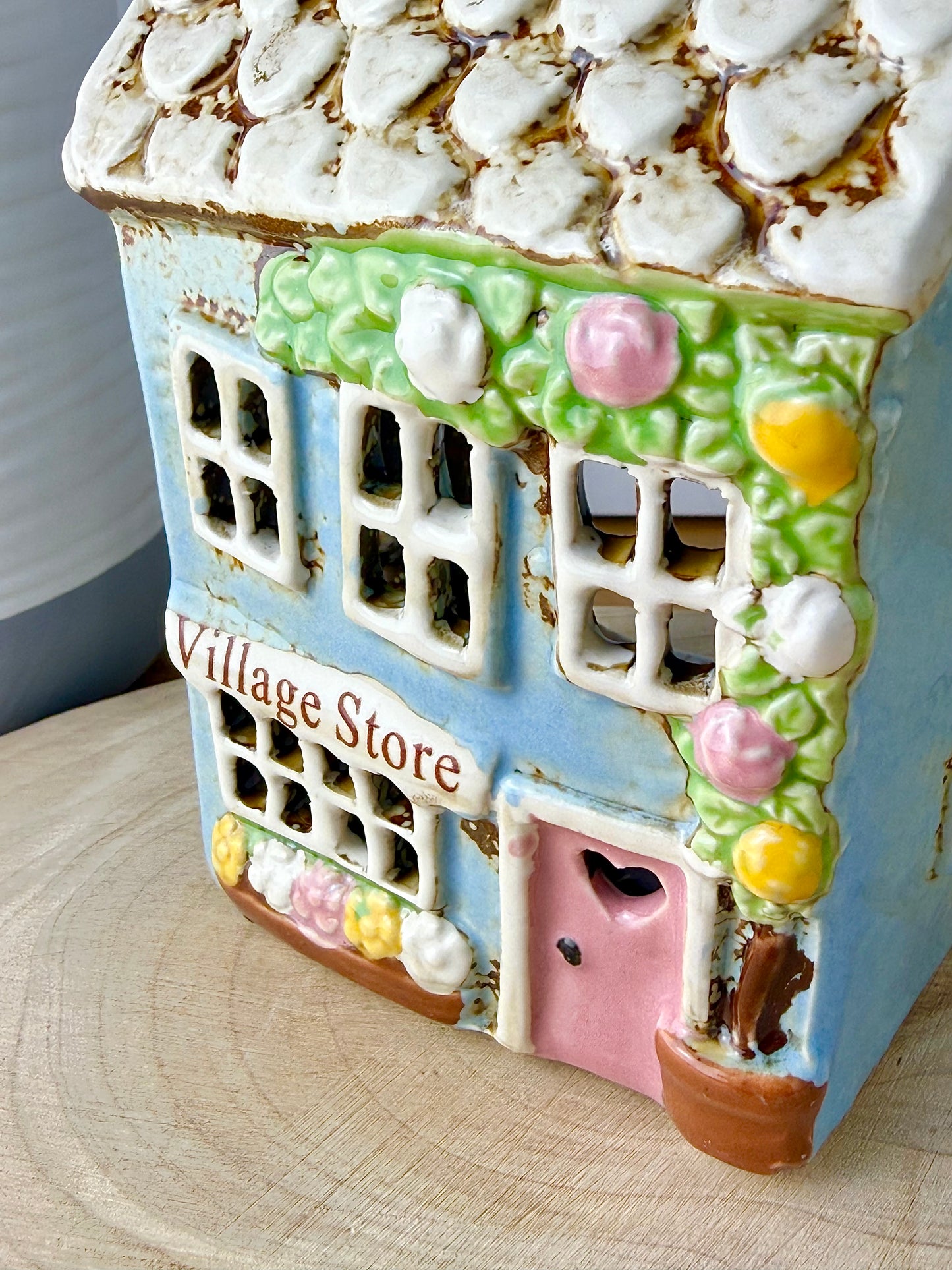 Village Pottery Village Store Tea Light Holder