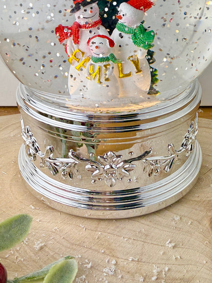 Santa LED Globe Water Spinner/ Snowglobe