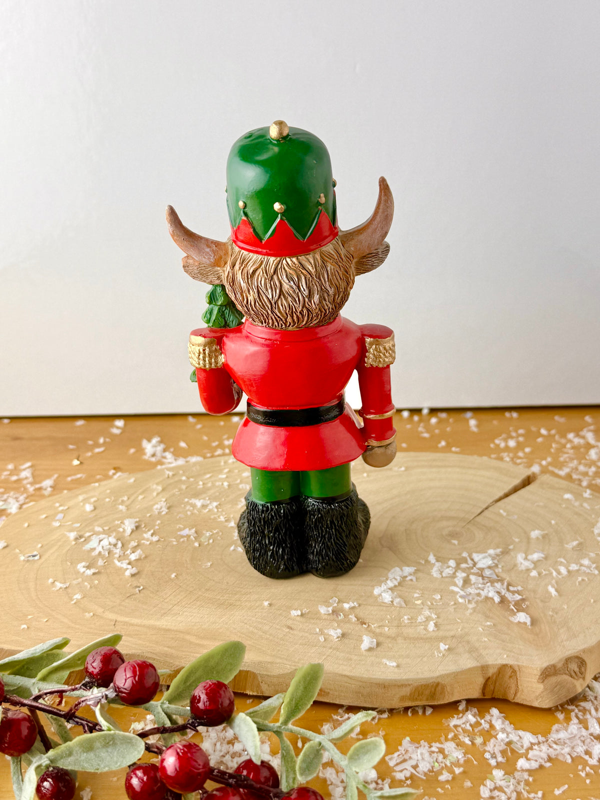 Highland Cow Christmas Soldier