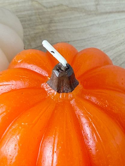 Set of 2 Pumpkin Candles
