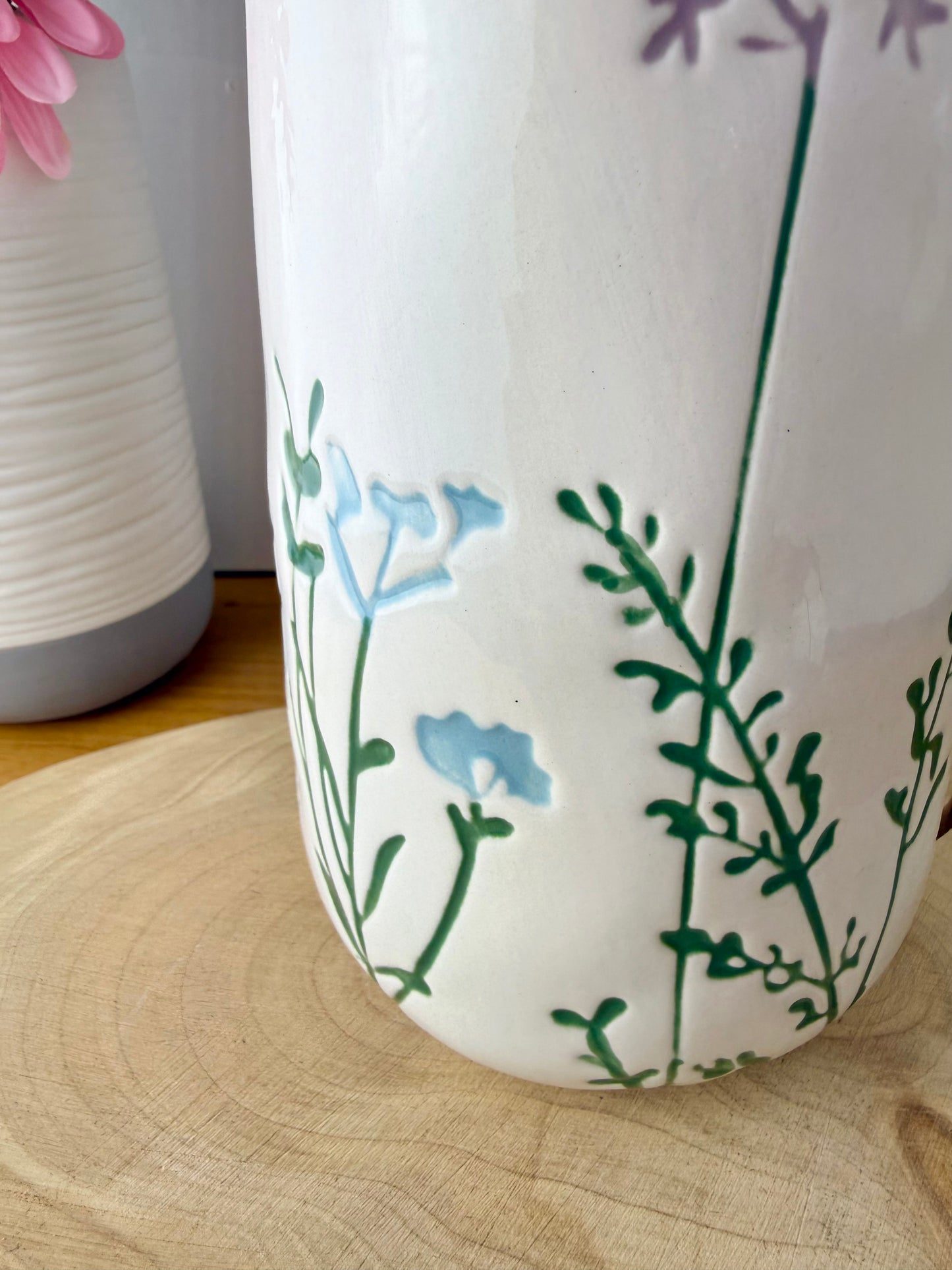 Meadow Press Flower Tall Vase