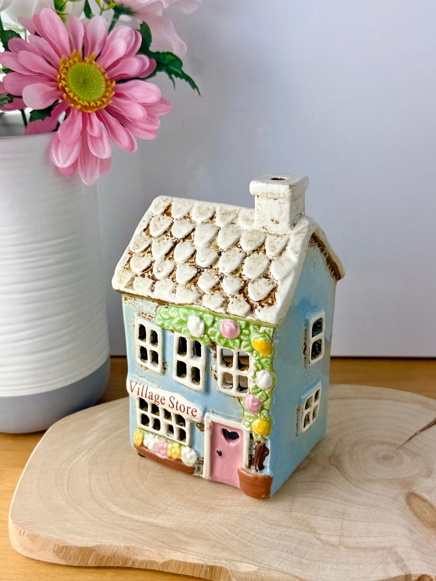 Village Pottery Village Store Tea Light Holder