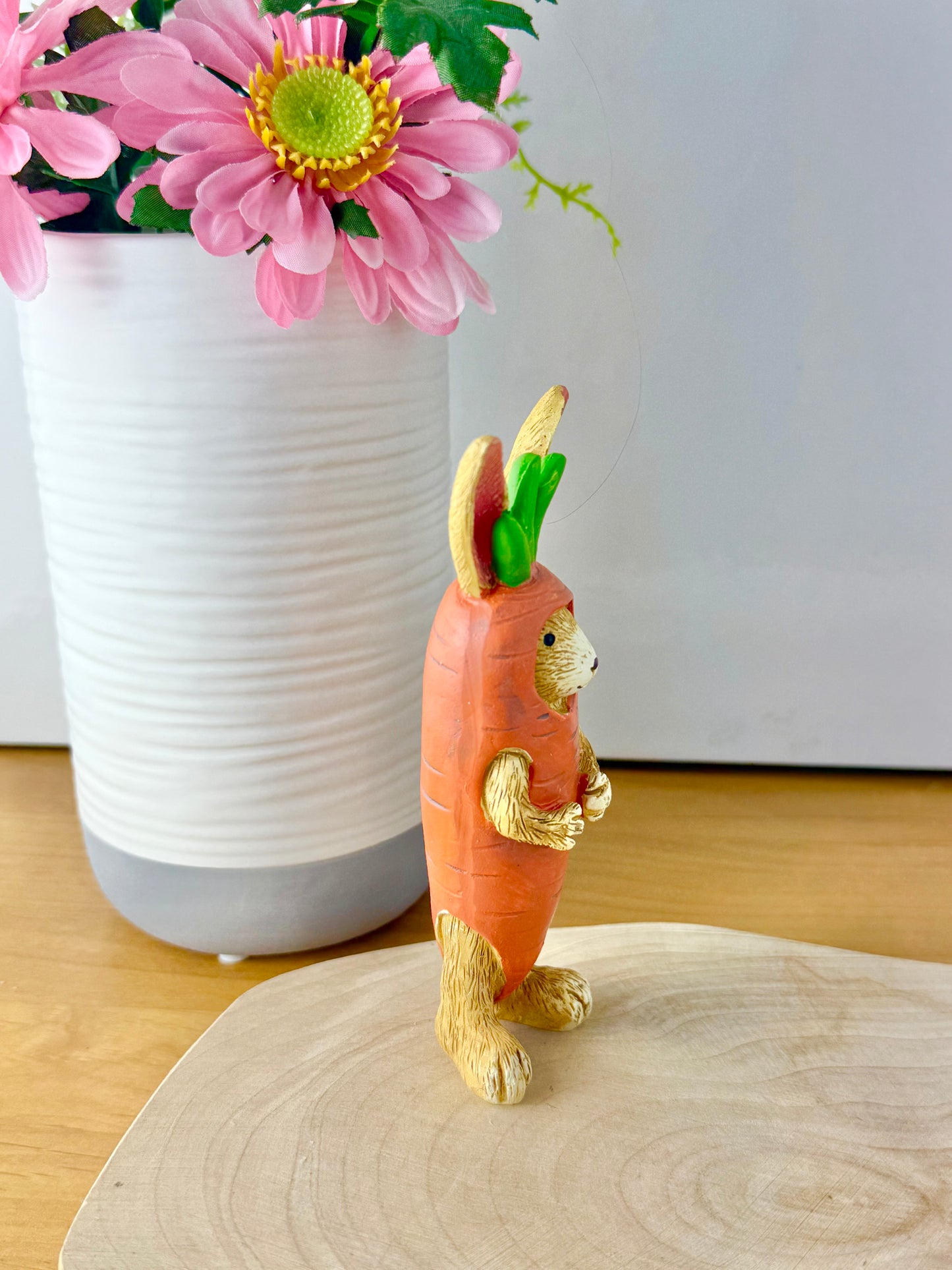 Jasper Rabbit in a carrot costume