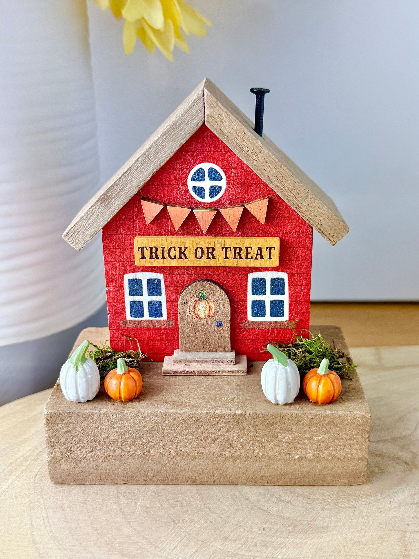 Autumn Wooden House - Trick or Treat