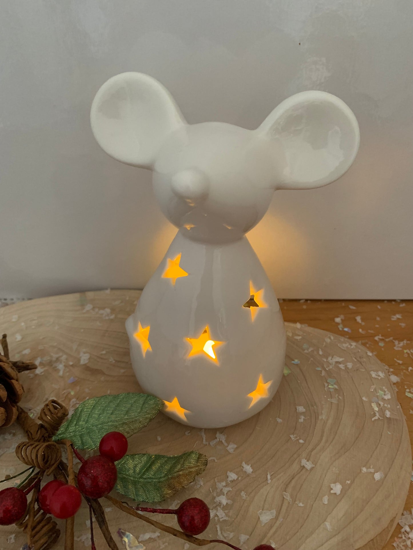 Starry Mouse Tealight Holder