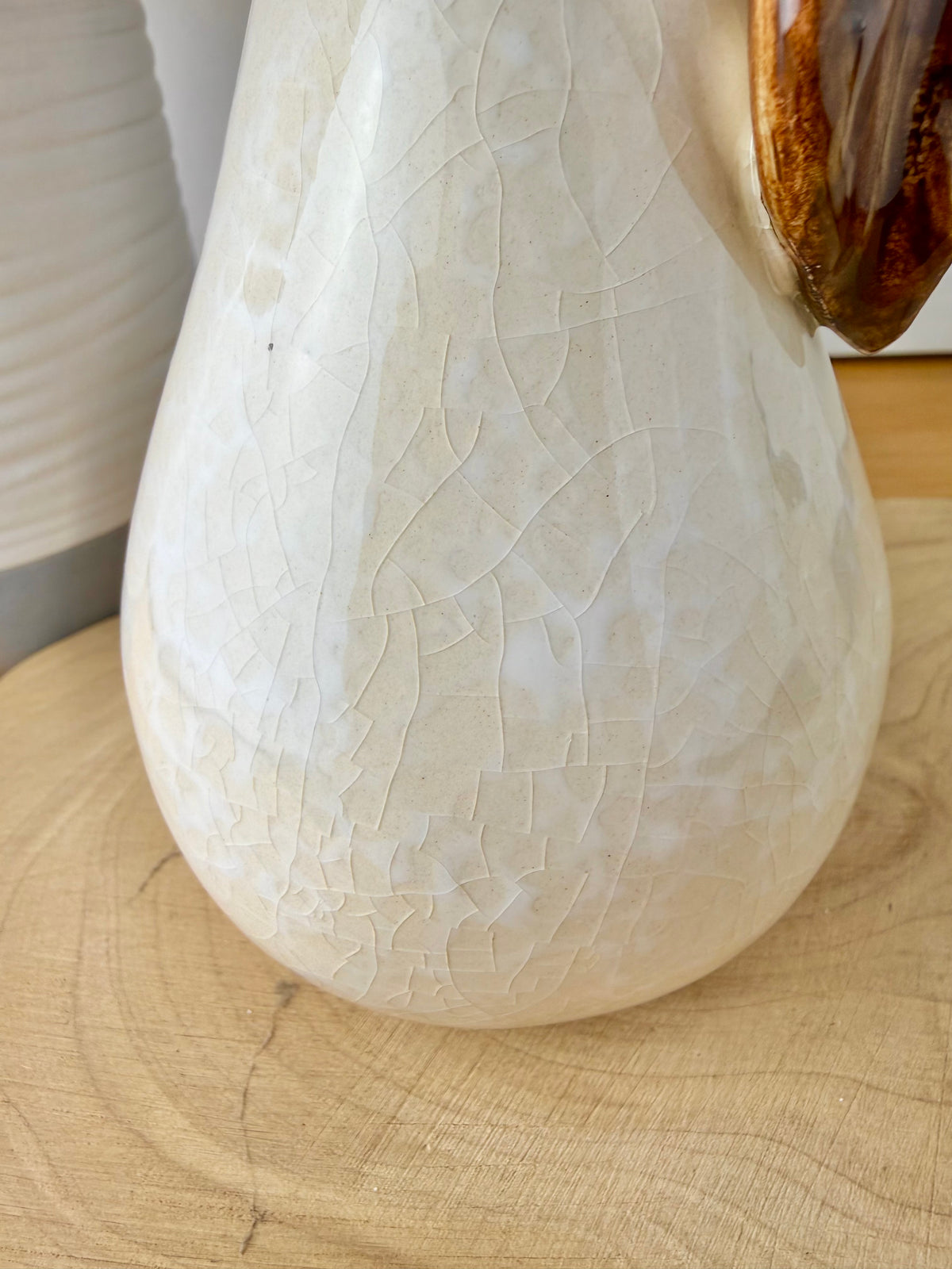 Ceramic Glazed Apple & Pear Ornaments