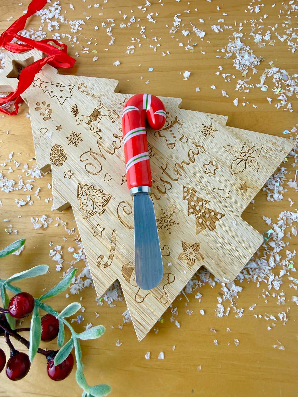 Christmas Tree Cheese Board