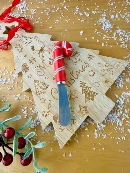 Christmas Tree Cheese Board