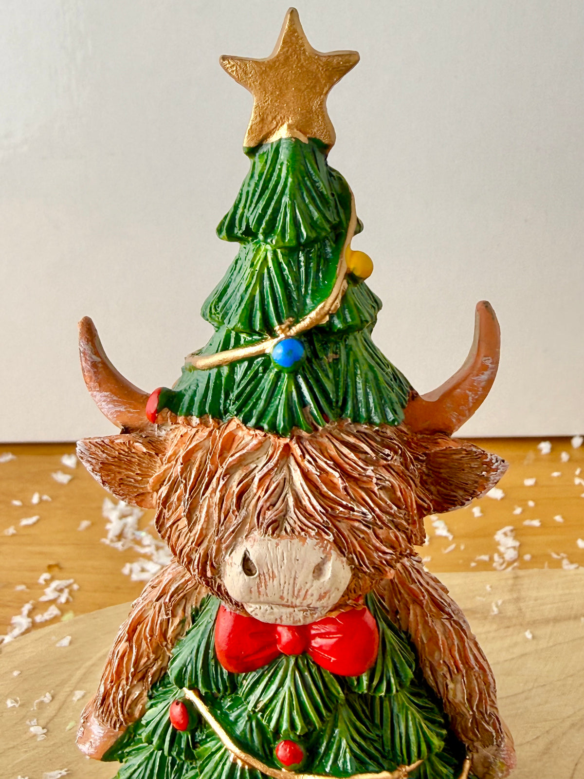 Highland Cow Christmas Tree - 2 Sizes