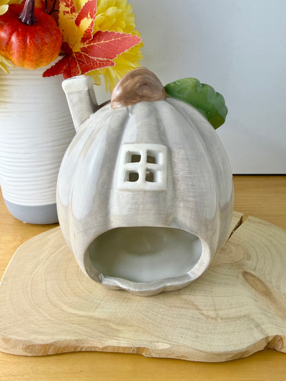 Harvest Home Pumpkin Tea Light Holder