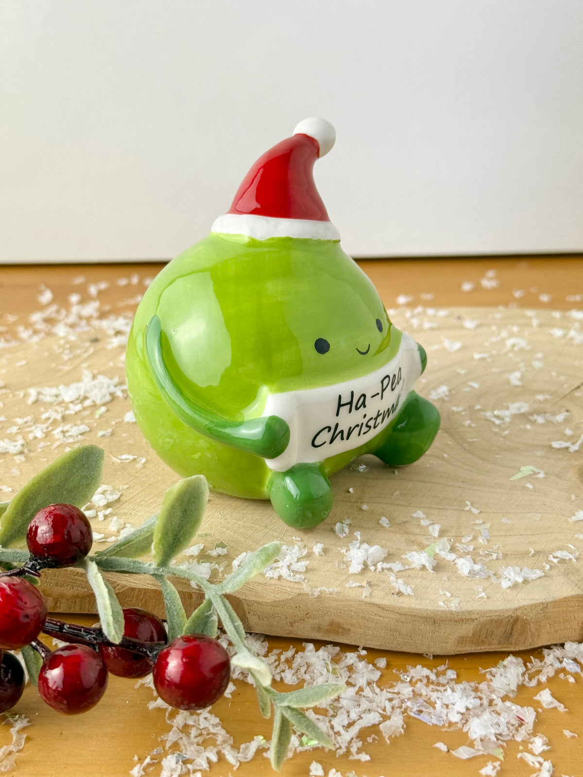 Ha-pea Christmas Ceramic figure