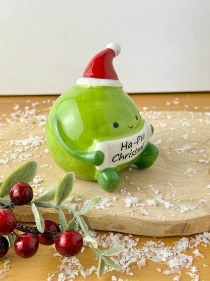 Ha-pea Christmas Ceramic figure