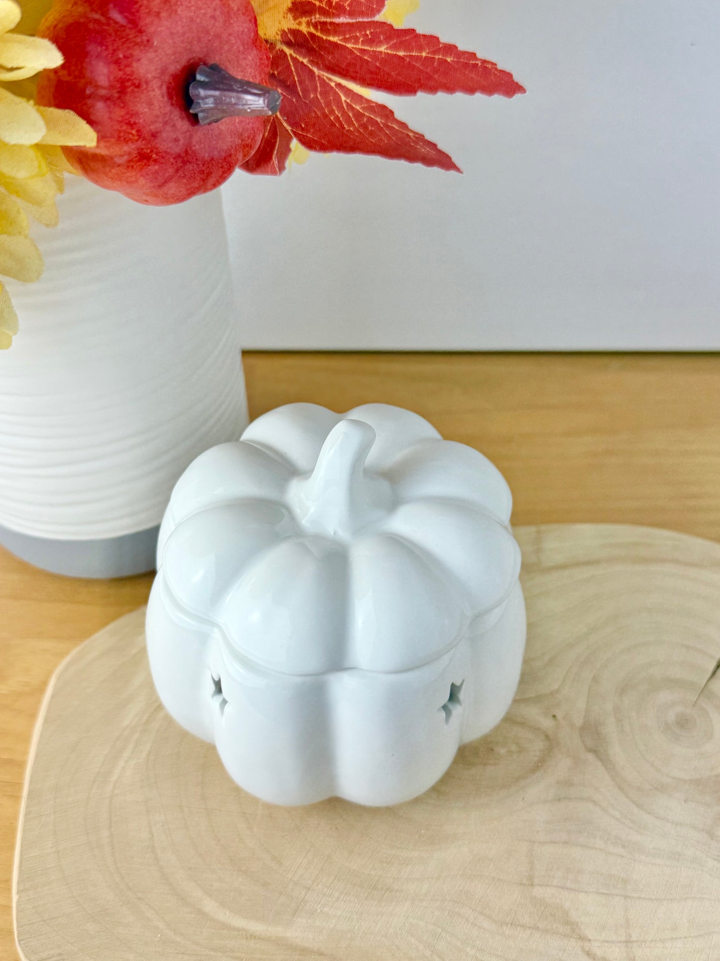 White Pumpkin Oil Burner