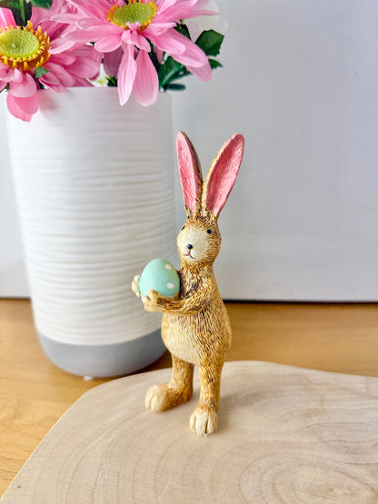 Jasper Rabbit with green egg