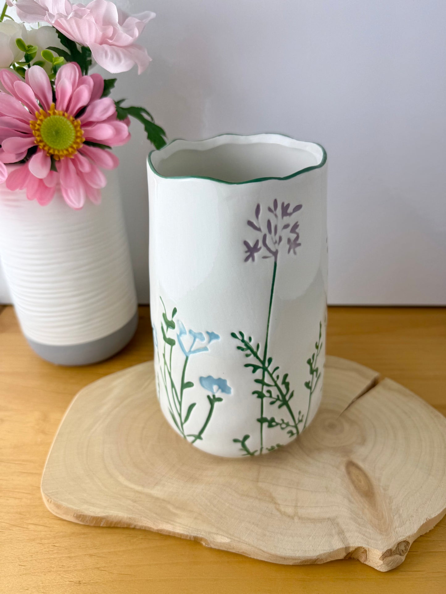 Meadow Press Flower Tall Vase